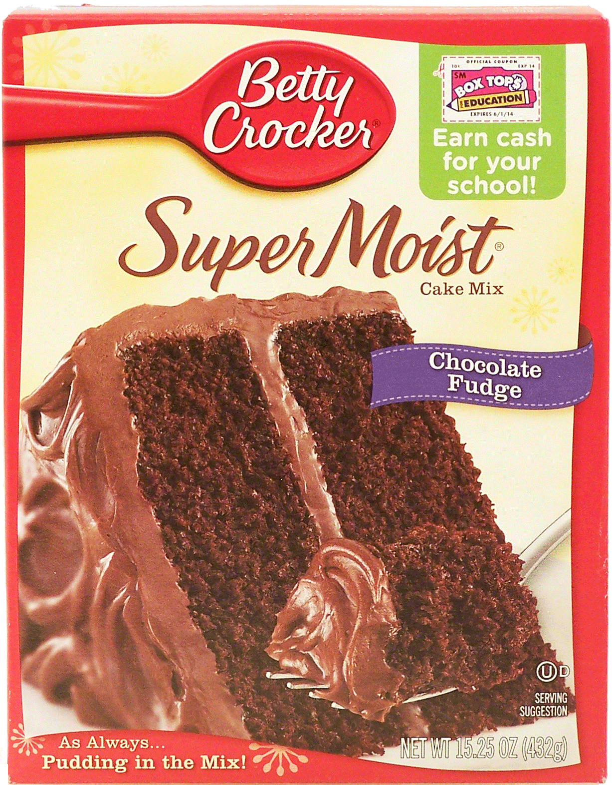 Betty Crocker Super Moist chocolate fudge cake mix Full-Size Picture